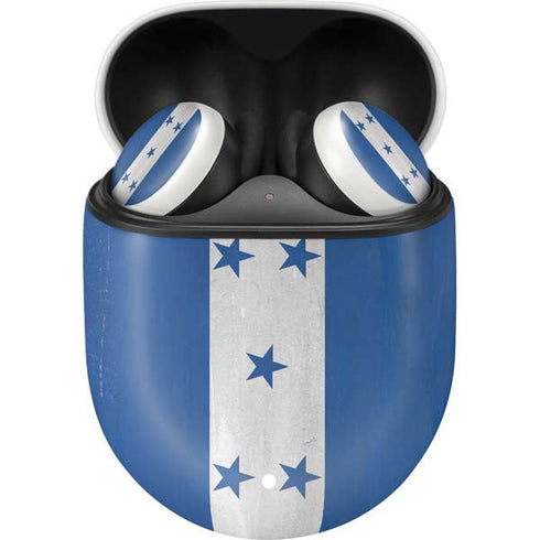 Honduras Flag Distressed Google Pixel Buds Skin